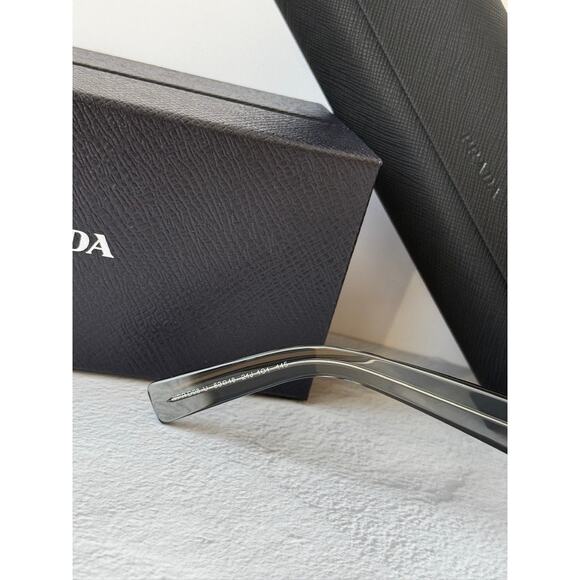 NEW Prada PR D08U Transparent Green Unisex Eyeglasses Frames main image 5